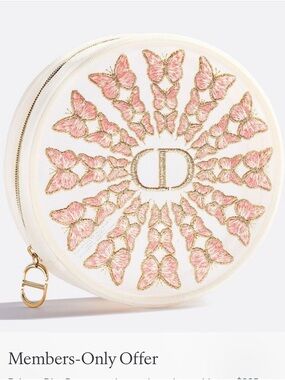Dior Spring 2026 Limited Edition Beauty Pouch for cosmetics or Accessories ~ New